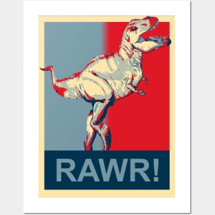 T-Rex Hope - Rawr! Posters and Art